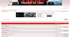 Desktop Screenshot of mitsubishiclubturkey.com